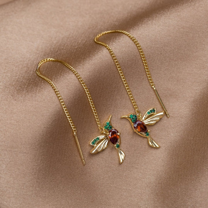 Charming Hummingbird Earrings