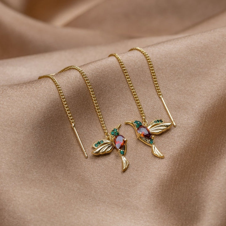 Charming Hummingbird Earrings
