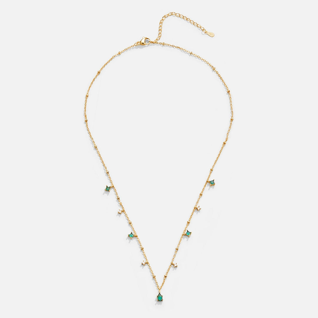 Emily Kristall Gold Necklace